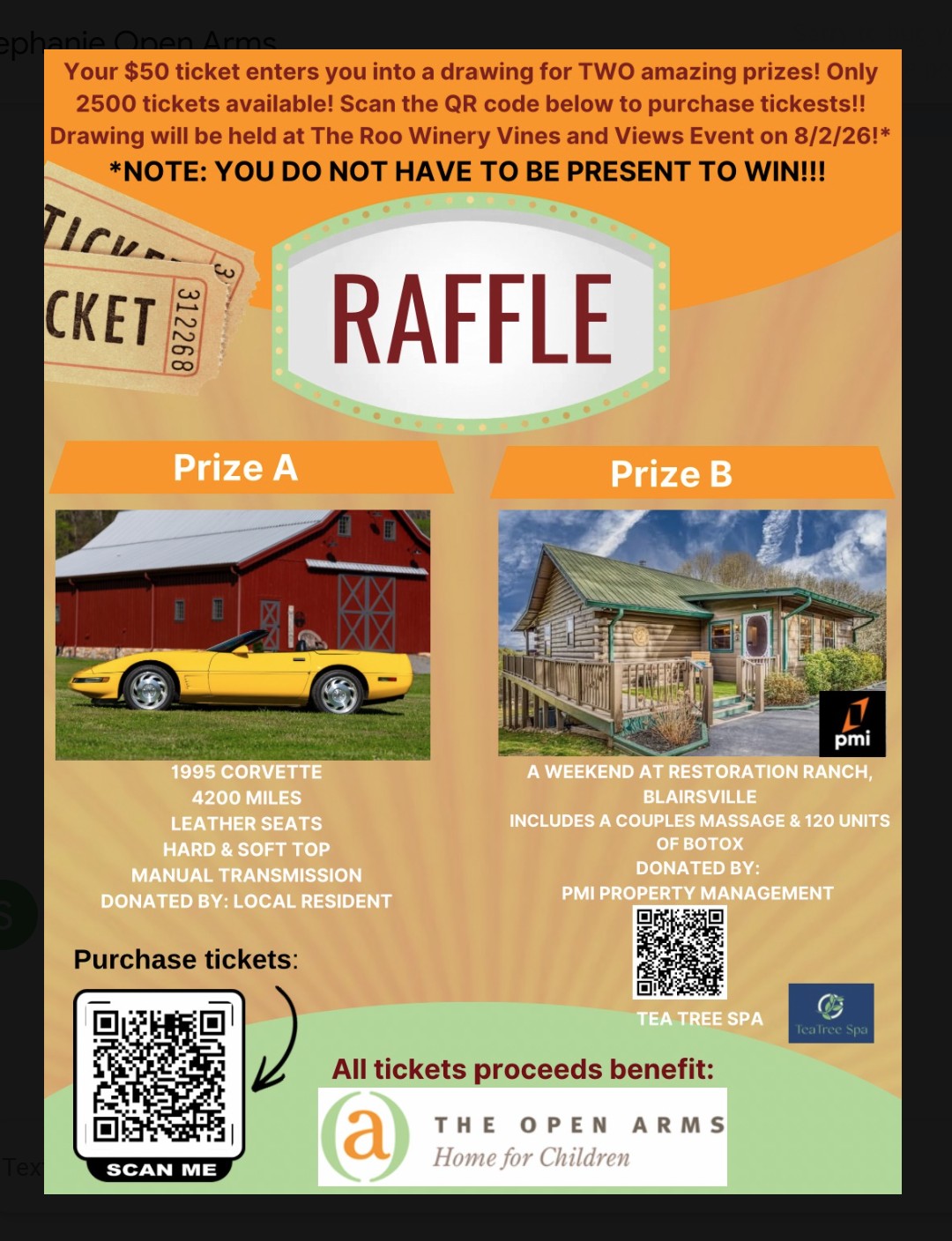 Raffle Flyer